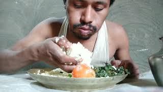 Eating Rice & Indian sambar,fast eating,Village Eating,Desi Eating, Eating Show,