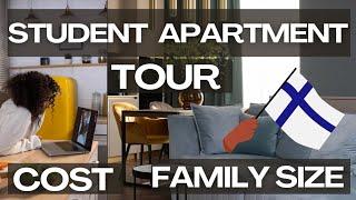 Unfurnished Student Apartment In Finland | Finland Student Life | Cost of Living In Finland