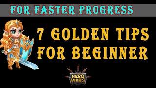 7 golden tips for beginners Hero Wars | Eagle Eye Gaming