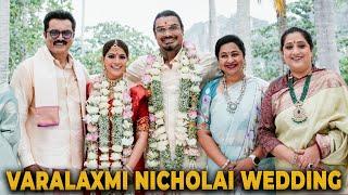 Varalaxmi & Nicholai Sachdev Wedding ️ Sarathkumar Chaya Devi Daughter Marriage | Radika | Husband