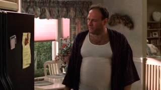 Tony mad at Janice broke his phone - The Sopranos HD