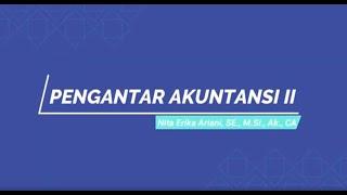 Kuliah Online Pengantar Akuntansi II