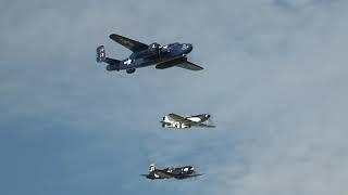 Warbirds, Corsairs, P-51's, B-25, B-17 & Sea Fury Oshkosh 2021 - Friday