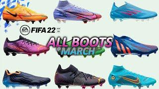 FIFA 22 ALL BOOTS MARCH! NIKE BLUEPRINT PACK!