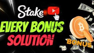 HOW TO GET AFFILIATE BONUSES ON STAKE 