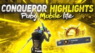 CONQUEROR RANK PUSH HIGHLIGHTS | PUBG MOBILE LITE