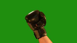 boxing green screen with sound effect