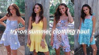 trendy summer try-on clothing haul 2020 | olivia messler X zaful :)