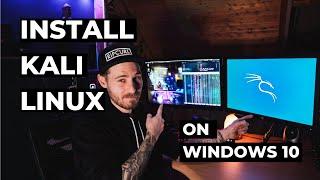 Install KALI LINUX on WINDOWS 10 - The easiest way in 2023!