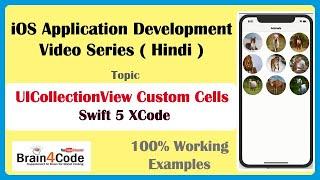 UICollectionView with Custom Cell in Swift 5 XCode | Create 3 Columns in Row ( Collection View )