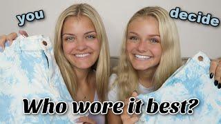 Who wore it better for summer? - Outfit challenge