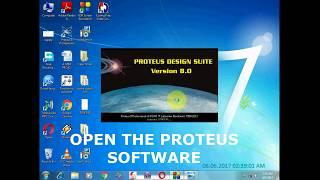 variable power supply using LM317 in proteus