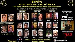 TNGlive - The Talent Networking Group - live launch party on 18th July 2020 short version