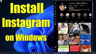 How To Install Instagram On Laptop & PC