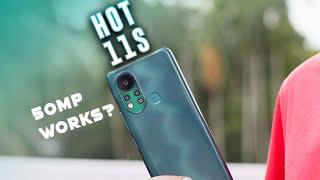 BEST IN BUDGET?  Infinix Hot 11S Camera Test With Video Samples