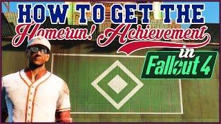 How to Get the Homerun Achievement in Fallout 4 + Diamond City trivia!