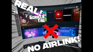 how to get SteamVR on quest 2-3 WITHOUT AIRLINK! || Gorilla Tag