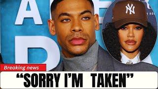 "Sorry I'm Taken" Teyana Taylor & Aaron Pierre Shut Dating Rumors with JUst one Word