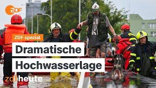 Hochwasser in Europa - Dauerregen und steigende Pegelstände I ZDF spezial