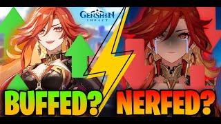 SHOCKING! Mavuika's Nerf and Buff Explained – Is She Still Worth It? - Genshin Impact