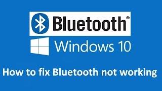 [Fix] bluetooth not working windows 10! - Howtosolveit