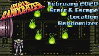 Super Metroid Varia Randomizer | Start & Escape Locations Update (Feb 2020)