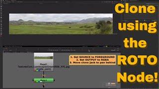 EASY CLONING using the ROTO node in NUKE!