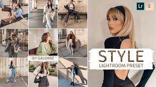 STYLE Lightroom Mobile Presets Free DNG | Lightroom Presets Tutorial Mobile | Lightroom Free Presets