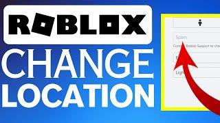 How To Change Roblox Location If You Accidently Changed It (2024)