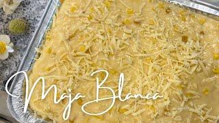 Easy Maja Blanca Recipe | Creamy Maja Blanca Recipe for Christmas and Family Gatherings