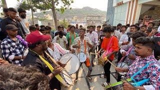 Dasharath pad band 50 members at Boina Sai Yadav | Kondapochamma jathra 2024