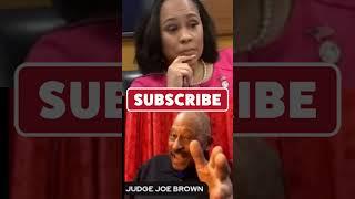 JUDGE Joe Brown BOMBS Fani Willis You bought the DCIK #youtubeshorts #speaknsee #faniwillis #roasted