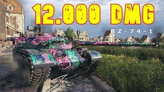 World of Tanks BZ-74-1 - 8 Kills 12,1K Damage