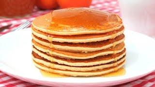 Easy and Fluffy American Pancakes - Hot Cakes - Pancakes