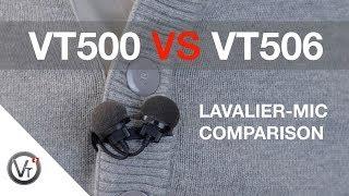 LAVALIER MICROPHONE COMPARISON - Voice Technologies VT500 VS VT506