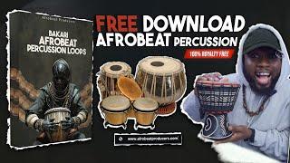 Free Download 30+ Afrobeat Percussion Loops 100% Royalty Free | Bakari Sample Pack Percs Rims Shaker