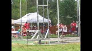 Chris Mahl Hammer Throw warm up