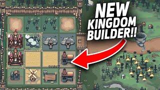 SUPER Unique NEW City Builder!! - The King is Watching - Management Base Defender Roguelike