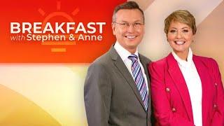 Breakfast with Stephen and Anne | Saturday 30th November