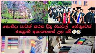 Motivation video in sinhala /motivation supplies /srilankan university student /graduation ceremony