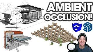 The Ultimate Guide to AMBIENT OCCLUSION in SketchUp (New Feature!)