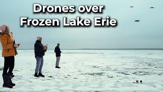 The Great Lakes Have Frozen | DJI Mavic Drone Footage