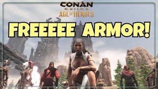 Get These RARE Armors FOR FREE | Conan Exiles 2025