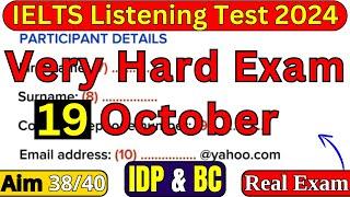 10 OCTOBER 2024 IELTS LISTENING TEST WITH ANSWERS | IELTS LISTENING | BC & IDP