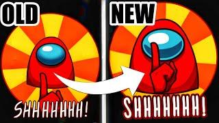 OLD vs New Among Us  SHHHH! Animation  ( Among Us new update)