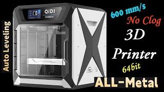 Qidi Tech X-Max 3 3D Printer | This video includes the Roy Air Purifier printing instructions