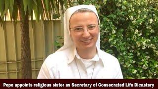 Pope appoints religious sister as Secretary of Consecrated Life Dicastery | Synodal Times | 08.10.23