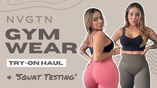 Gym Leggings Try On Haul *Squat Test*