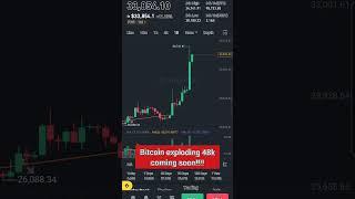 Bitcoin Exploding bitcoin to 48k!! #shorts #bitcoin #crypto #mmcrypto