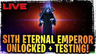 SITH ETERNAL EMPEROR PALPATINE UNLOCKED - 7 Star, Relic 7 LIVE Testing + GRAND ARENA